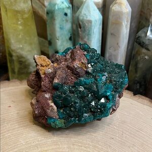Dioptase from the Congo